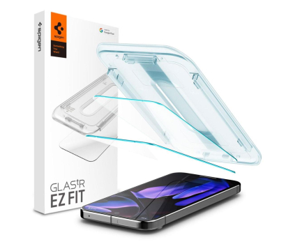 Szkło i folia ochronna SPIGEN Glas.Tr ”Ez Fit” 2-Pack do Google Pixel 9 Pro XL AGL08445